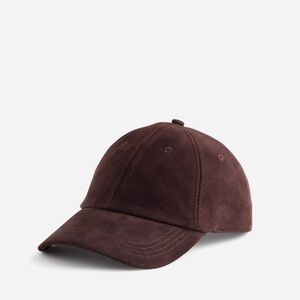 Madewell Suede Baseball Cap EUC